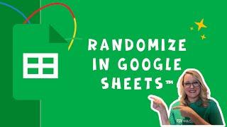 Randomize in Google Sheets