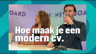 Monsterboard Carriere Coaching - Hoe maak je een modern cv