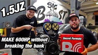 BUILDING SHULMAN A 600HP 1.5JZ ON A BUDGET