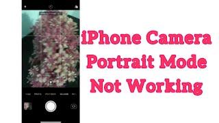 How to Fix iPhone Camera Portrait Not Working in iOS 16