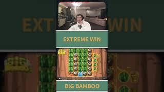 INSANE WIN 2.5 M $$$$$$$!Trainwreckstv win Big Bamboo slot  #slotvideos #slots #bigwin