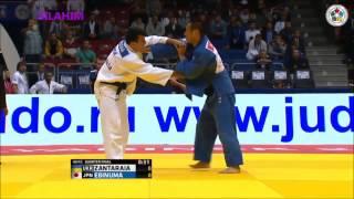 Ebinuma vs Zantaraia - QF  - Judo World Championship 2014