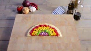 Rainbow Pizza