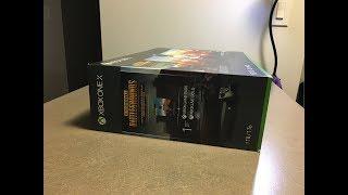 Xbox One X PUBG bundle  - Unboxing (4K)