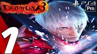 Devil May Cry 3 HD - Gameplay Walkthrough Part 1 - Prologue (Remaster) PS4 PRO