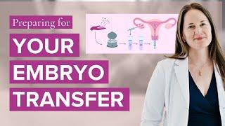 How To Prepare For Your Embryo Transfer | Dr Lora Shahine