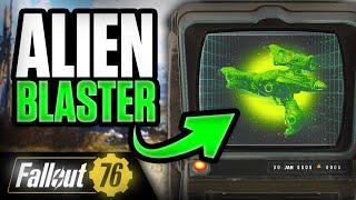 ALIEN BLASTER - Full Guide - Location, Plan, Mods, Stats, Legendary - Fallout 76