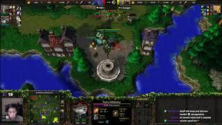 NiFi (Rnd/NE)  vs Changer (HU) -  WarCraft 3 - Recommended Blood Mage 1st -  WC3235