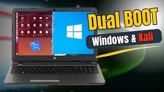 How to DUAL BOOT Kali LINUX and Windows 10/11 (Step by Step)