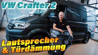 VW Crafter 2 | Lautsprecher einbauen und Türdämmung | ARS24