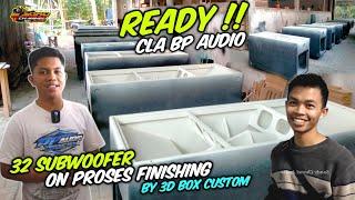 READY  CLA BP AUDIO 32 Box Sudah Proses Finishing By 3D Box Custom