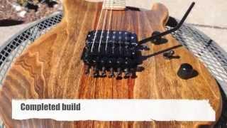 Warmoth Guitar Build with Internal Roland GK-Kit and Floyd Rose Installation