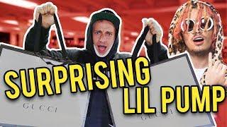 SURPRISING LIL PUMP WITH GUCCI!