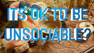 It's ok to be unsociable. Is it?