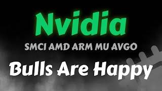 Nvidia Stock Analysis | Bulls Are Happy | AMD ARM AVGO MU SMCI | Nvidia Options Analysis