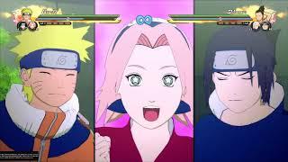 Naruto Ultimate Ninja Storm 4: Team 7, Naruto Sasuke and Sakura Team Ultimate Jutsu