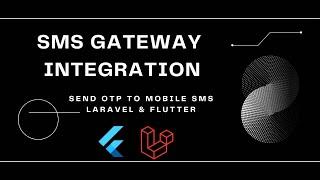 Building OTP Verification System with Flutter and Laravel | SMS Gateway Integration Tutorial