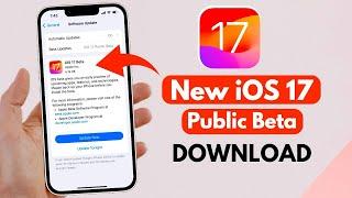Download iOS 17 | How to Install iOS 17 Public beta on iPhone | iOS 17 public Beta Released