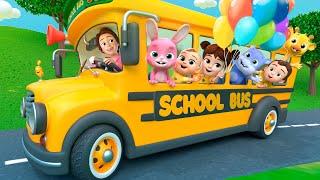 The Wheels on The Bus Song (Picnic Time) | Lalafun Nursery Rhymes & Kids Songs