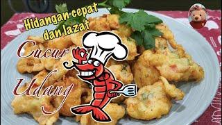 Cucur Udang | Resepi Cekodok Udang Paling sedap di Batu Pahat