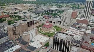 Downtown Springfield, Illiniois Drone Videography | 4K