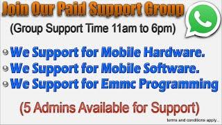 GsmClinic Premium WhatsApp  Support Group for Hardware, Software & Emmc (Duration 1 Year) Rs.2100