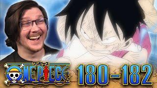 ONE PIECE EPISODE 180-182 REACTION | Anime Reaction | Sub