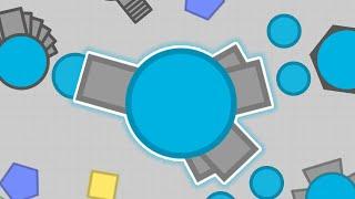 PLAYING with BOOSTER in DIEP.IO