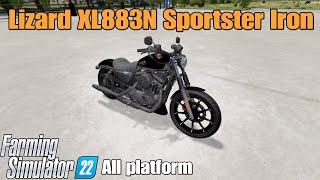 Lizard XL883N Sportster Iron / FS22 mod for all platforms