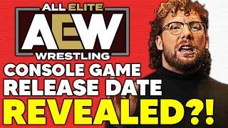 HUGE AEW Console Game Release Date Information!