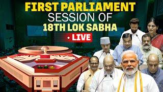 LIVE: PM Modi and Newly-elected MPs, takes oath |First Parliament Session Of 18th Lok Sabha |Sansad