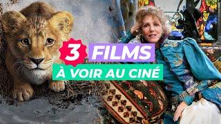 TOP 3 DES FILMS À VOIR AU CINÉ CETTE SEMAINE 