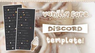 ｡˚⋆﹕ vanilla core aesthetic discord editing server template FREE 、ely. °｡˚