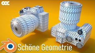 Blender Modelle "aufräumen" I Geometrie verbessern (Tutorial Deutsch)