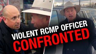 RCMP officer flees from questions, tries to get OPP to arrest David Menzies!