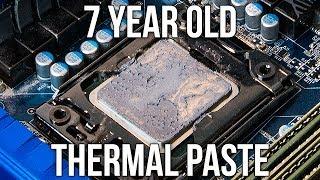 Replacing 7 Year Old Thermal Paste - Does it make a difference?