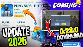 COMEBACK ! Pubg Mobile Lite 0.28.0 Update in 2025 || Pubg lite new update - Coming Soon 