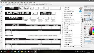 DnD 3.5 Character Sheet