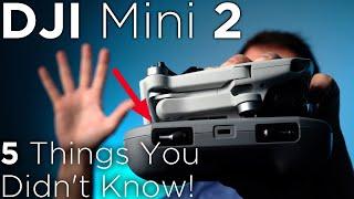 DJI Mini 2 - 5 Things You Didn't know!