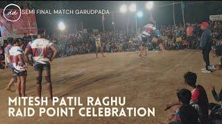 Mitesh patil ( raghu ) Yane supar raid nantr kelele celebration||Raigad kabaddi