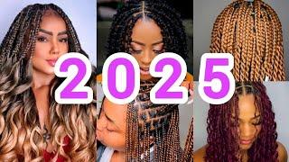 Latest Knotless Braids Hairstyles For 2025 For Women | Box Braids Patterns & Styles To Try Now