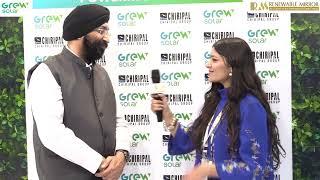 Exclusive Interview with Mr. Hardip Singh, COO of GREW Solar | Intersolar 2025