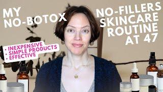 All the simple anti aging skincare products I use over 40 (I'm 47)