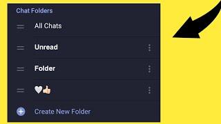 Telegram Folders Kaise Add Karen | How To Set UP Telegram Chat Folder