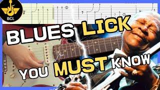 [Tabs]Blues lick of the week from Blues Guitar Lab Library