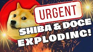  THIS IS IT! SHIBA INU COIN EXPLODING UP! DOGECOIN PRICE PREDICTION️ Best Cryptos To Buy Now!