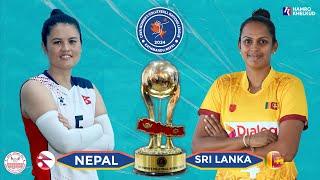 LIVE | Nepal vs Sri Lanka - Match 1 | CAVA Women's Nations League 2024 | नेपाल विरुद्ध श्रीलंका