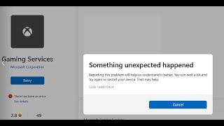 Fix Gaming Services Not Installing Error Code 0x80070424 On Microsoft Store