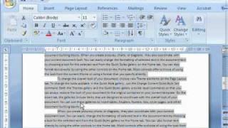 How to Best Use Paragraph Formatting in Microsoft Word 2007