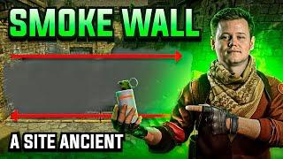 ENCE Ancient A Site Smoke Wall Tactic (PRO CS:GO Strategy)